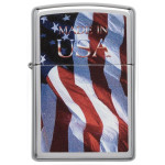 Зажигалка Zippo (Зиппо) MADE IN USA FLAG 24797