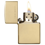 Зажигалка Zippo (Зиппо) SOLID BRASS 254