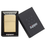 Зажигалка Zippo (Зиппо) SOLID BRASS 254