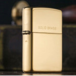 Зажигалка Zippo (Зиппо) SOLID BRASS 254