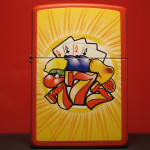 Зажигалка Zippo (Зиппо) ACES & SEVEN 28037