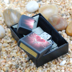 Зажигалка Zippo (Зиппо) HEART 28043