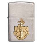 Зажигалка Zippo (Зиппо) NAVY ANCHOR 280ANC