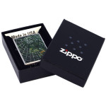 Зажигалка Zippo (Зиппо) SPIDER WEB RAIN DROPS 28285
