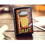 Зажигалка Zippo (Зиппо) I SUPPORT THE DRAFT 28294