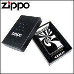 Зажигалка Zippo (Зиппо) SPIRAL BLK WHITE 28297