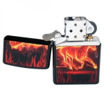 Зажигалка Zippo (Зиппо) HORSE FLAMING 28304