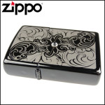 Зажигалка Zippo (Зиппо) GUNSTOCK FILIFGEE EBONY 28324