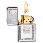 Зажигалка Zippo (Зиппо) Armor 500th Million Limited Edition High Polish Chrome 28413