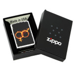 Зажигалка Zippo (Зиппо) MAN WOMAN FIRE 28446