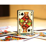 Зажигалка Zippo (Зиппо) King Brushed Chrome 28489