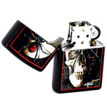 Зажигалка Zippo (Зиппо) Mazzi Skull & Spider 28627