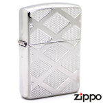 Зажигалка Zippo (Зиппо) Armor™ Carved Chrome Diamond 28637