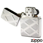 Зажигалка Zippo (Зиппо) Armor™ Carved Chrome Diamond 28637