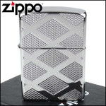 Зажигалка Zippo (Зиппо) Armor™ Carved Chrome Diamond 28637