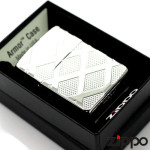 Зажигалка Zippo (Зиппо) Armor™ Carved Chrome Diamond 28637