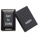 Зажигалка Zippo (Зиппо) Cant Fix Stupid 28664