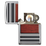 Запальничка Zippo (Зіппо) Steel And Wood 28676