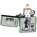 Зажигалка Zippo (Зиппо) Skeleton Bartender 28679