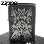 Зажигалка Zippo (Зиппо) Black and Chrome 28686