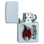 Зажигалка Zippo (Зиппо) Red Flame 28847
