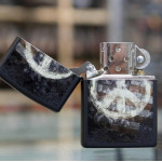 Зажигалка Zippo (Зиппо) Peace On Flag 28864