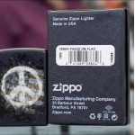Зажигалка Zippo (Зиппо) Peace On Flag 28864