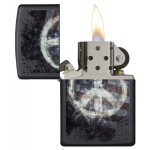 Зажигалка Zippo (Зиппо) Peace On Flag 28864