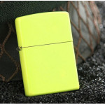 Зажигалка Zippo (Зиппо) Neon Yellow Lighter 28887