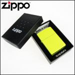 Зажигалка Zippo (Зиппо) Neon Yellow Lighter 28887