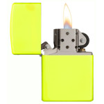 Зажигалка Zippo (Зиппо) Neon Yellow Lighter 28887