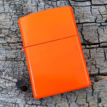 Зажигалка Zippo (Зиппо) Neon Orange Lighter 28888
