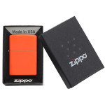 Зажигалка Zippo (Зиппо) Neon Orange Lighter 28888