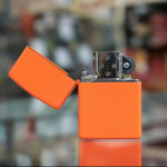 Зажигалка Zippo (Зиппо) Neon Orange Lighter 28888