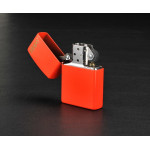 Зажигалка Zippo (Зиппо) Neon Orange Lighter LOGO 28888ZL