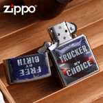 Зажигалка Zippo (Зиппо) Free By Birth 29078