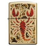Зажигалка Zippo (Зиппо) Scorpion Shell 29096