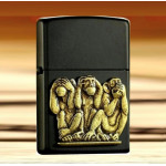 Зажигалка Zippo (Зиппо) Three Monkeys 29409
