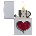 Зажигалка Zippo (Зиппо) Glitter Heart 29410