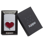 Зажигалка Zippo (Зиппо) Glitter Heart 29410