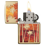 Зажигалка Zippo (Зиппо) Fuzion Palm Tree Sunset 29420