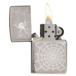 Зажигалка Zippo (Зиппо) Spider Web Black Widow 29534