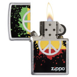 Зажигалка Zippo (Зиппо) Peace Splash 29606