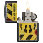 Зажигалка Zippo (Зиппо) Feet Hazard 29624