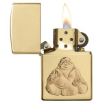 Зажигалка Zippo (Зиппо) Laughing Buddah Emblem 29626