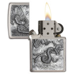 Зажигалка Zippo (Зиппо) Eagle vs Snake 29637