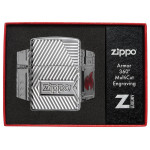 Зажигалка Zippo (Зиппо) Bolts Design Armor 29672