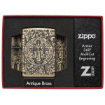 Запальничка Zippo (Зіппо) St Benedict Design Armor 29719