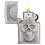 Зажигалка Zippo (Зиппо) Skull with Brain Surprise 29818