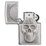 Зажигалка Zippo (Зиппо) Skull with Brain Surprise 29818